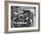 London Taxis-Hans Wild-Framed Photographic Print