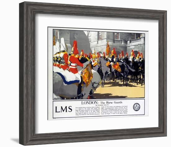 London: the Horse Guards-null-Framed Art Print