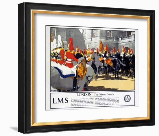 London: the Horse Guards-null-Framed Art Print