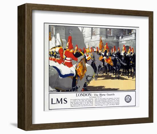 London: the Horse Guards-null-Framed Art Print