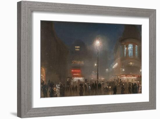 London Theatreland, c.1910-George Hyde Pownall-Framed Giclee Print