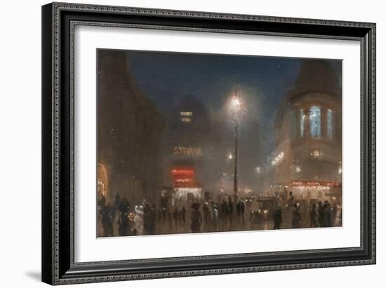 London Theatreland, c.1910-George Hyde Pownall-Framed Giclee Print