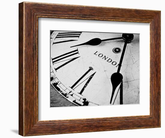 London Time-rakehill-Framed Art Print