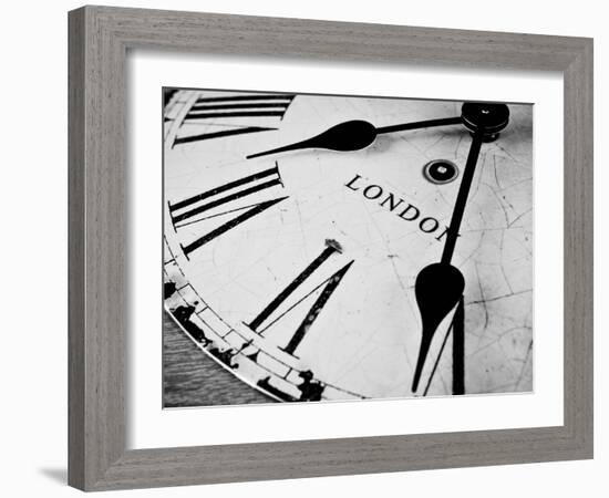 London Time-rakehill-Framed Art Print