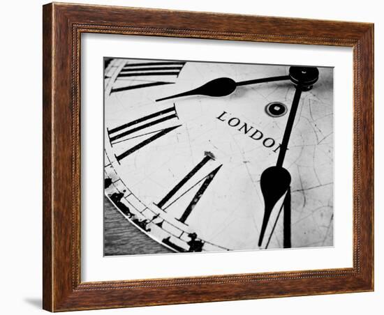 London Time-rakehill-Framed Art Print