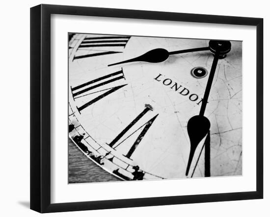 London Time-rakehill-Framed Art Print