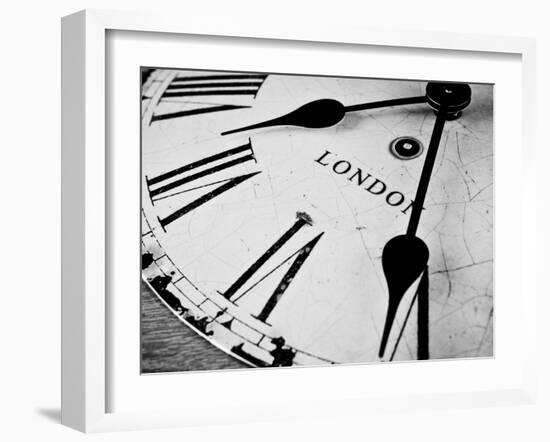 London Time-rakehill-Framed Art Print