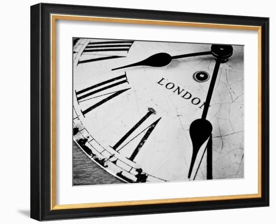 London Time-rakehill-Framed Art Print