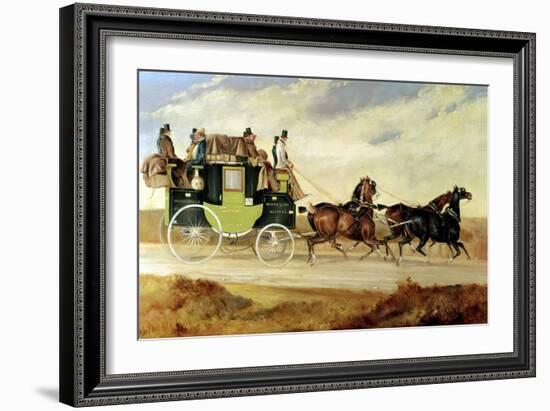 London to Bristol and Bath Stage Coach-Charles Cooper Henderson-Framed Giclee Print