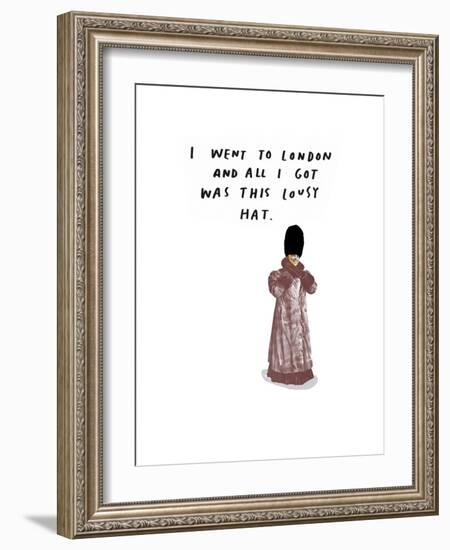 London Tourist-Hanna Melin-Framed Giclee Print