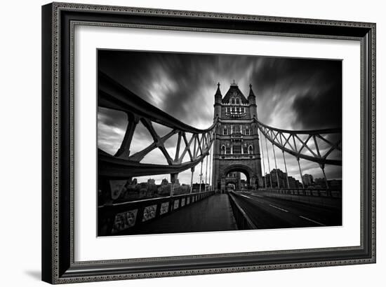 London Tower Bridge-Marcin Stawiarz-Framed Art Print