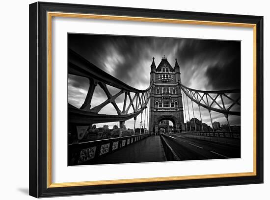 London Tower Bridge-Marcin Stawiarz-Framed Art Print