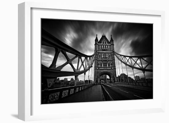 London Tower Bridge-Marcin Stawiarz-Framed Art Print