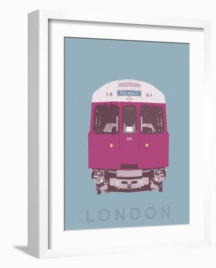 London Transport III-Ben James-Framed Giclee Print