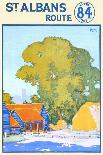 1915-Southend By District Railway-London Underground-Laminated Art Print