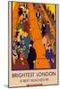 London Underground Brightest London-Vintage Apple Collection-Mounted Giclee Print