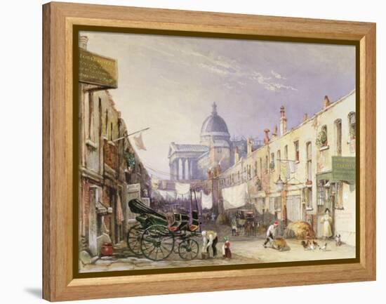 London University from Old Gower Muse, 1835-George Sidney Shepherd-Framed Premier Image Canvas