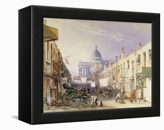 London University from Old Gower Muse, 1835-George Sidney Shepherd-Framed Premier Image Canvas