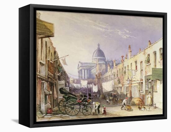 London University from Old Gower Muse, 1835-George Sidney Shepherd-Framed Premier Image Canvas