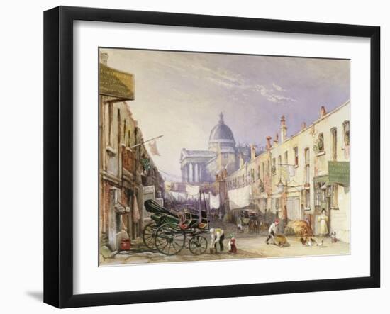 London University from Old Gower Muse, 1835-George Sidney Shepherd-Framed Giclee Print