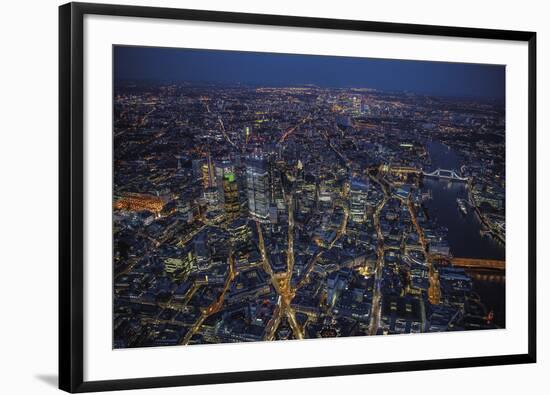 London Vista - Interweave-Jason Hawkes-Framed Giclee Print