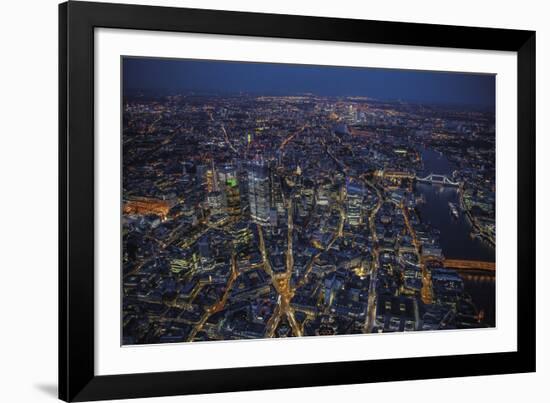 London Vista - Interweave-Jason Hawkes-Framed Giclee Print