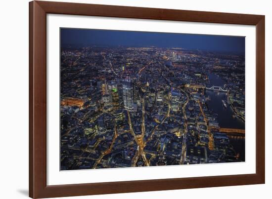 London Vista - Interweave-Jason Hawkes-Framed Giclee Print