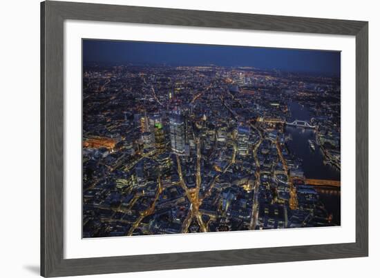 London Vista - Interweave-Jason Hawkes-Framed Giclee Print