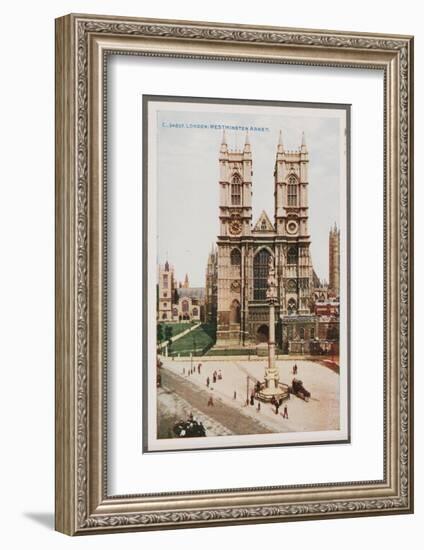 London, West Minster Abbey-null-Framed Art Print