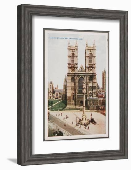 London, West Minster Abbey-null-Framed Art Print