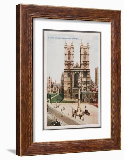 London, West Minster Abbey-null-Framed Art Print