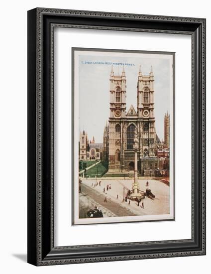 London, West Minster Abbey-null-Framed Art Print