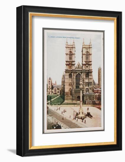 London, West Minster Abbey-null-Framed Art Print