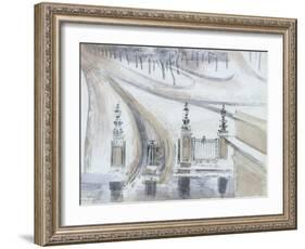 London: Winter Scene, No. 2-Paul Nash-Framed Giclee Print