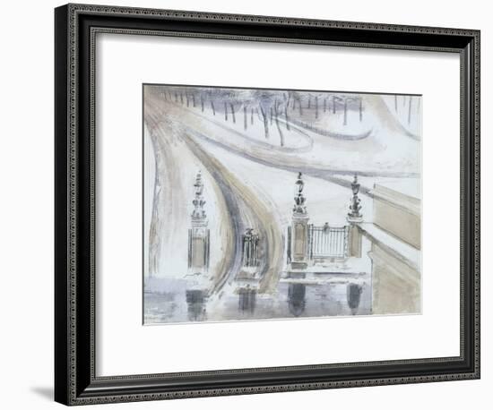 London: Winter Scene, No. 2-Paul Nash-Framed Giclee Print