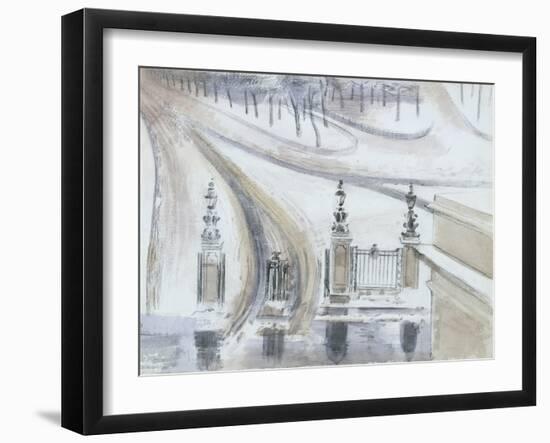 London: Winter Scene, No. 2-Paul Nash-Framed Giclee Print