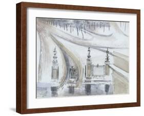 London: Winter Scene, No. 2-Paul Nash-Framed Giclee Print