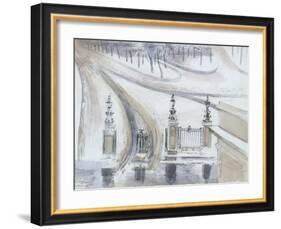 London: Winter Scene, No. 2-Paul Nash-Framed Giclee Print