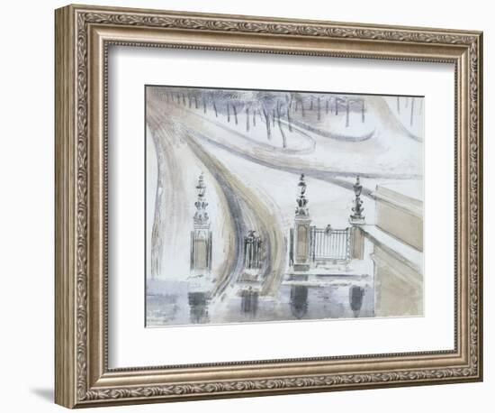 London: Winter Scene, No. 2-Paul Nash-Framed Giclee Print