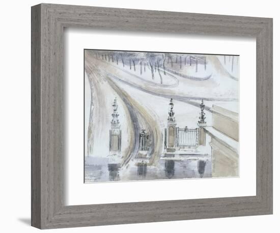 London: Winter Scene, No. 2-Paul Nash-Framed Giclee Print