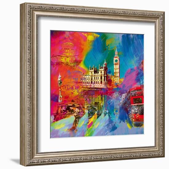 London-Robert Holzach-Framed Art Print