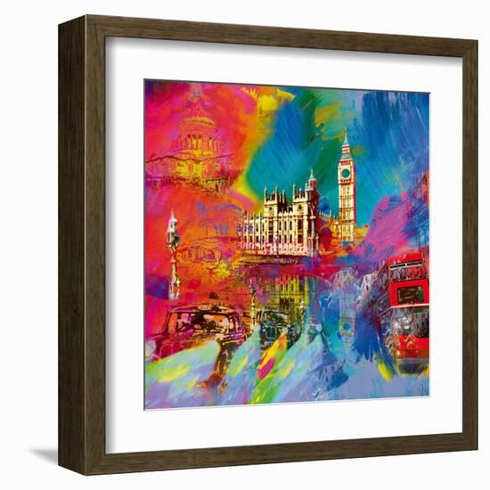 London-Robert Holzach-Framed Art Print