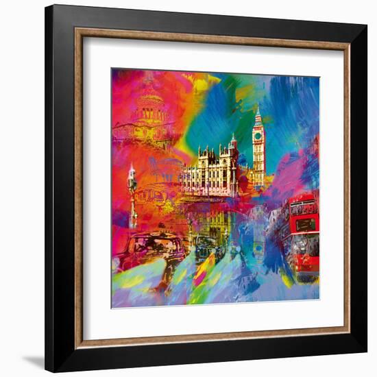 London-Robert Holzach-Framed Art Print