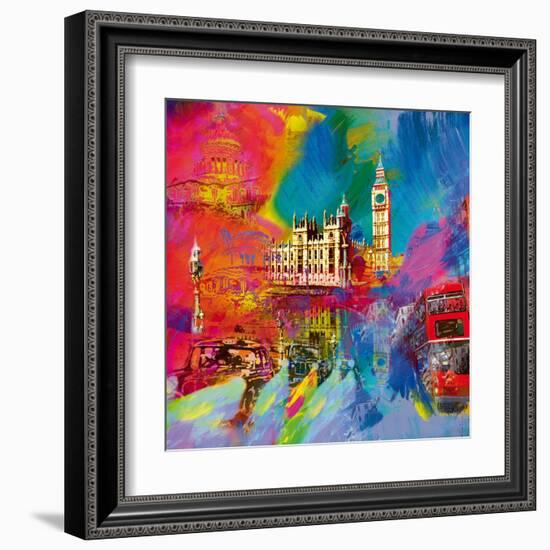 London-Robert Holzach-Framed Art Print