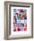 London-Visual Philosophy-Framed Art Print