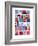 London-Visual Philosophy-Framed Art Print