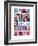 London-Visual Philosophy-Framed Art Print