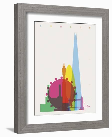 London-Yoni Alter-Framed Giclee Print