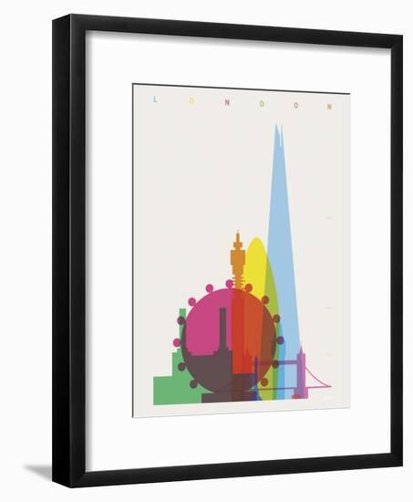 London-Yoni Alter-Framed Giclee Print