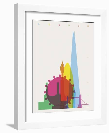 London-Yoni Alter-Framed Giclee Print